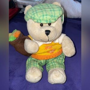 2006 Starbucks Bearista Plush Golf Bear - with tags